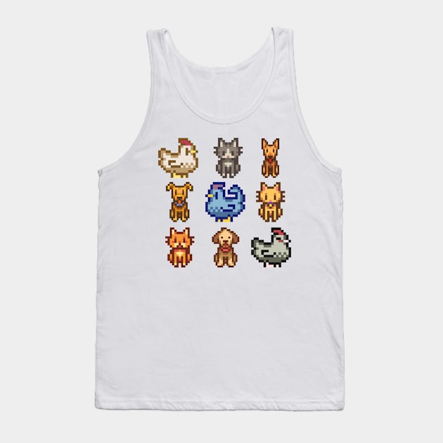 Farm Friends Tank Top by TASCHE